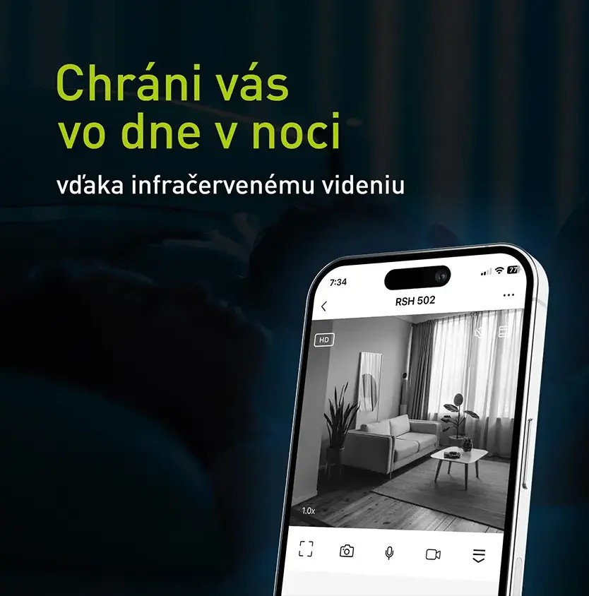 Kvalitn&eacute; IR nočn&eacute; videnie
