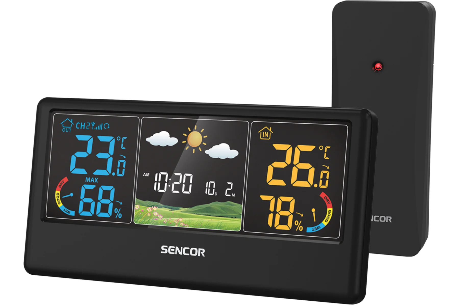 Meteorologická stanica Sencor SWS 4100 B LCD displej
