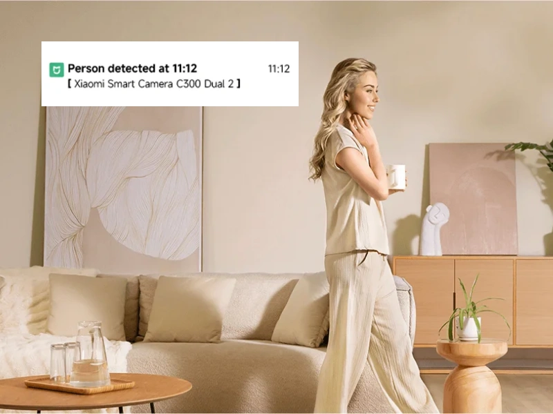 Kamera Xiaomi Smart Camera C300 Dual je váš ostražitý strážca, ktorý nikdy nespí.