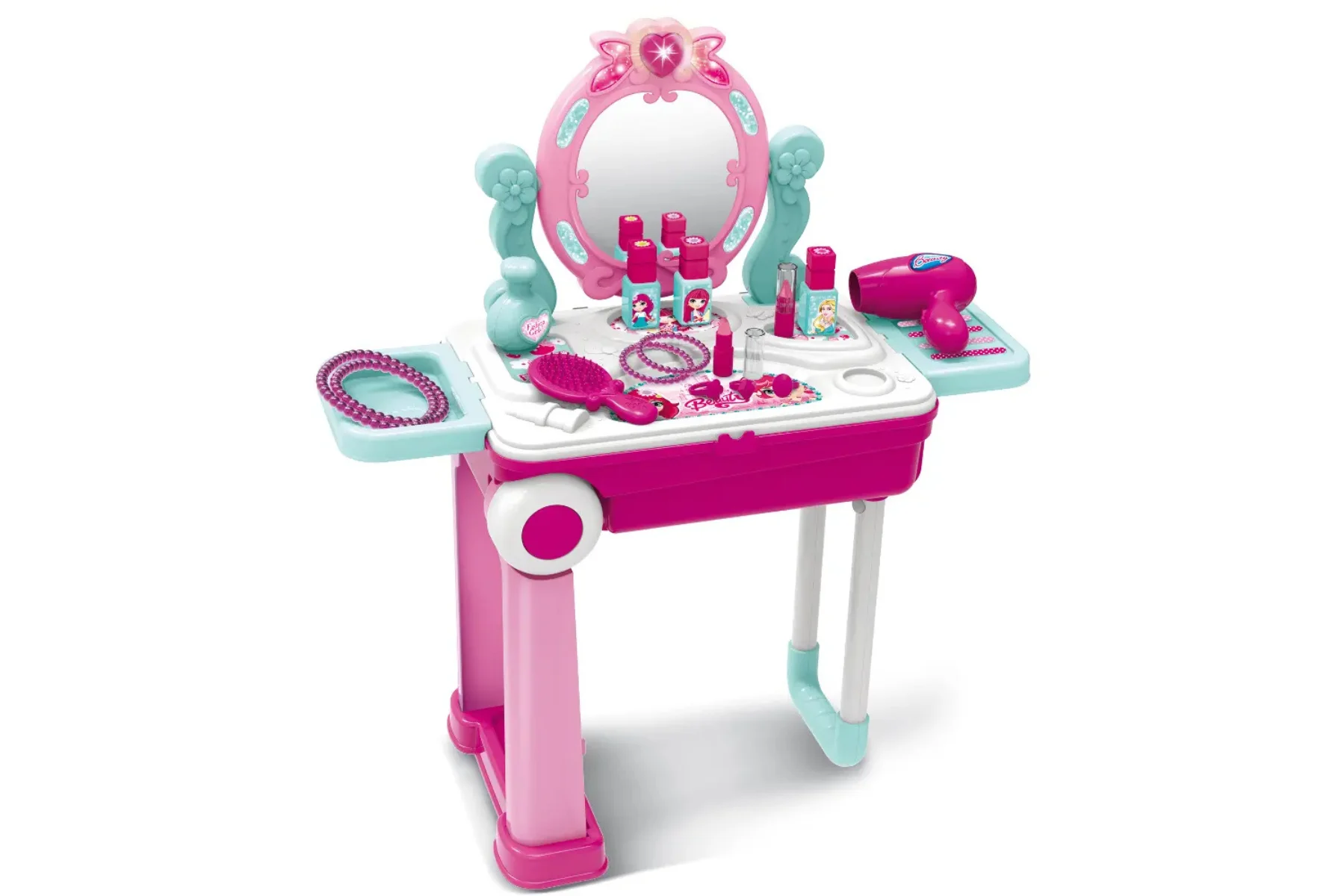 Salón krásy v kufríku Deluxe Buddy Toys BGP 3013 kvalita kompaktne rozmery