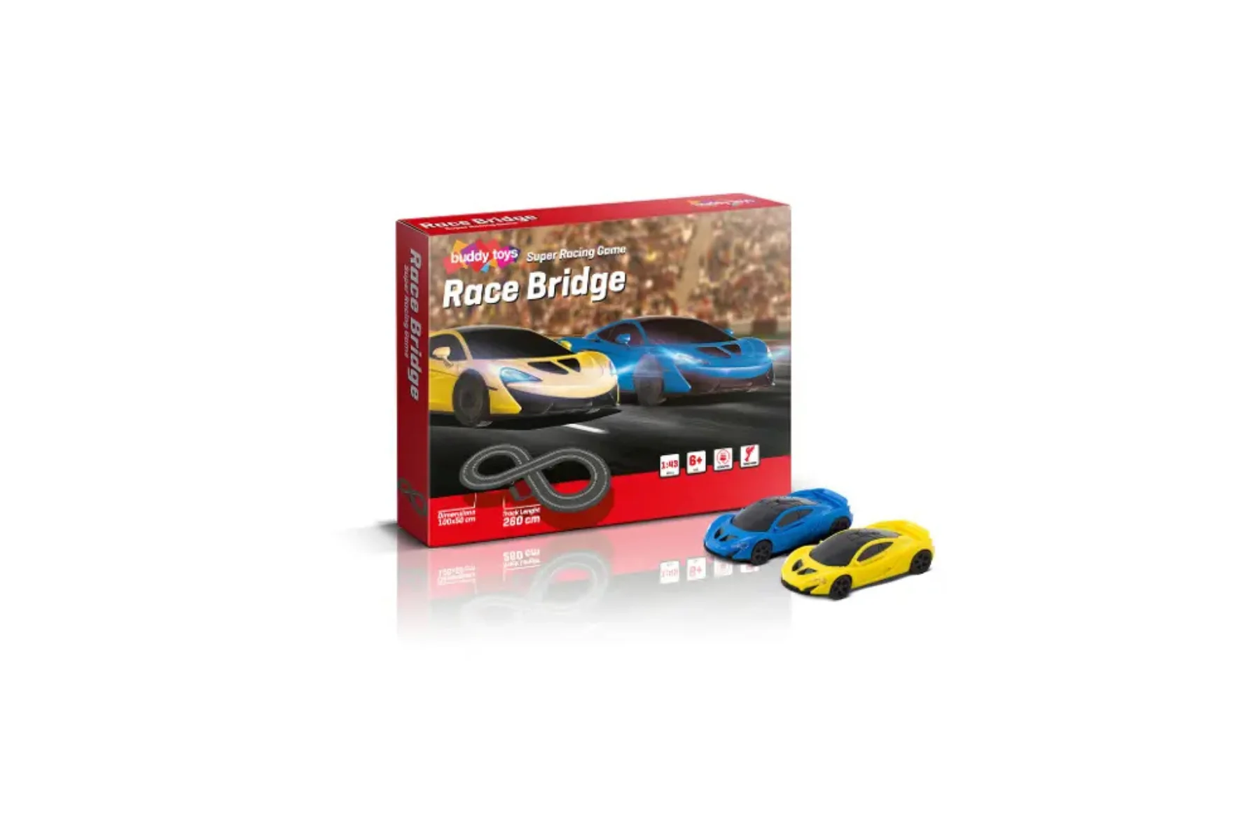 Autodr&aacute;ha Buddy Toys BST 1263 ovladac s turbom