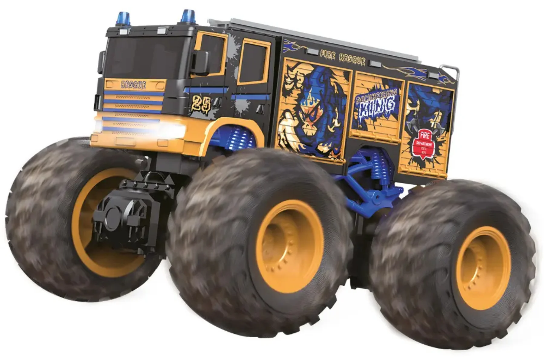 BIG FOOT - hasiči autíčko Buddy Toys BRC 18.423 rychlost 12-20 km/h