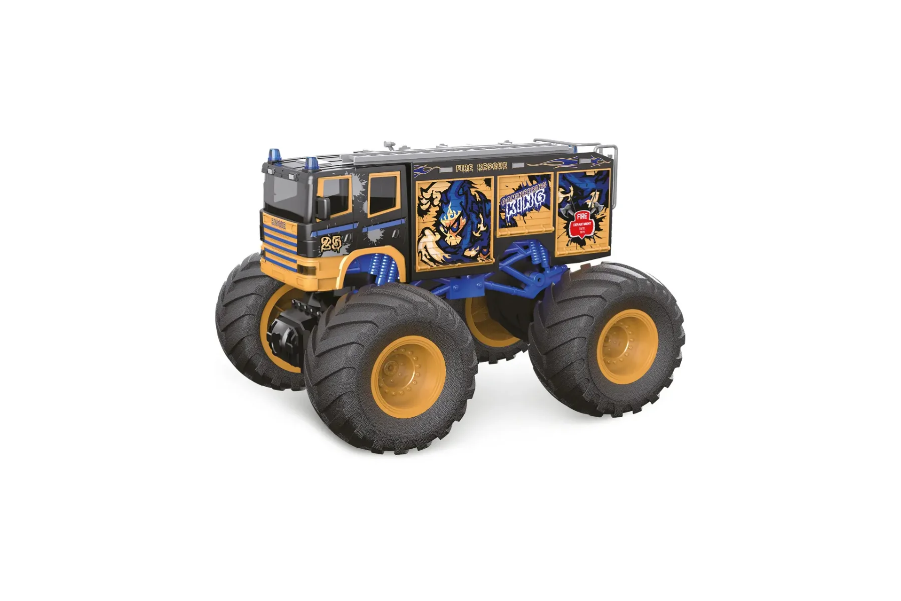 BIG FOOT - hasiči autíčko Buddy Toys BRC 18.423 ovladac baterie