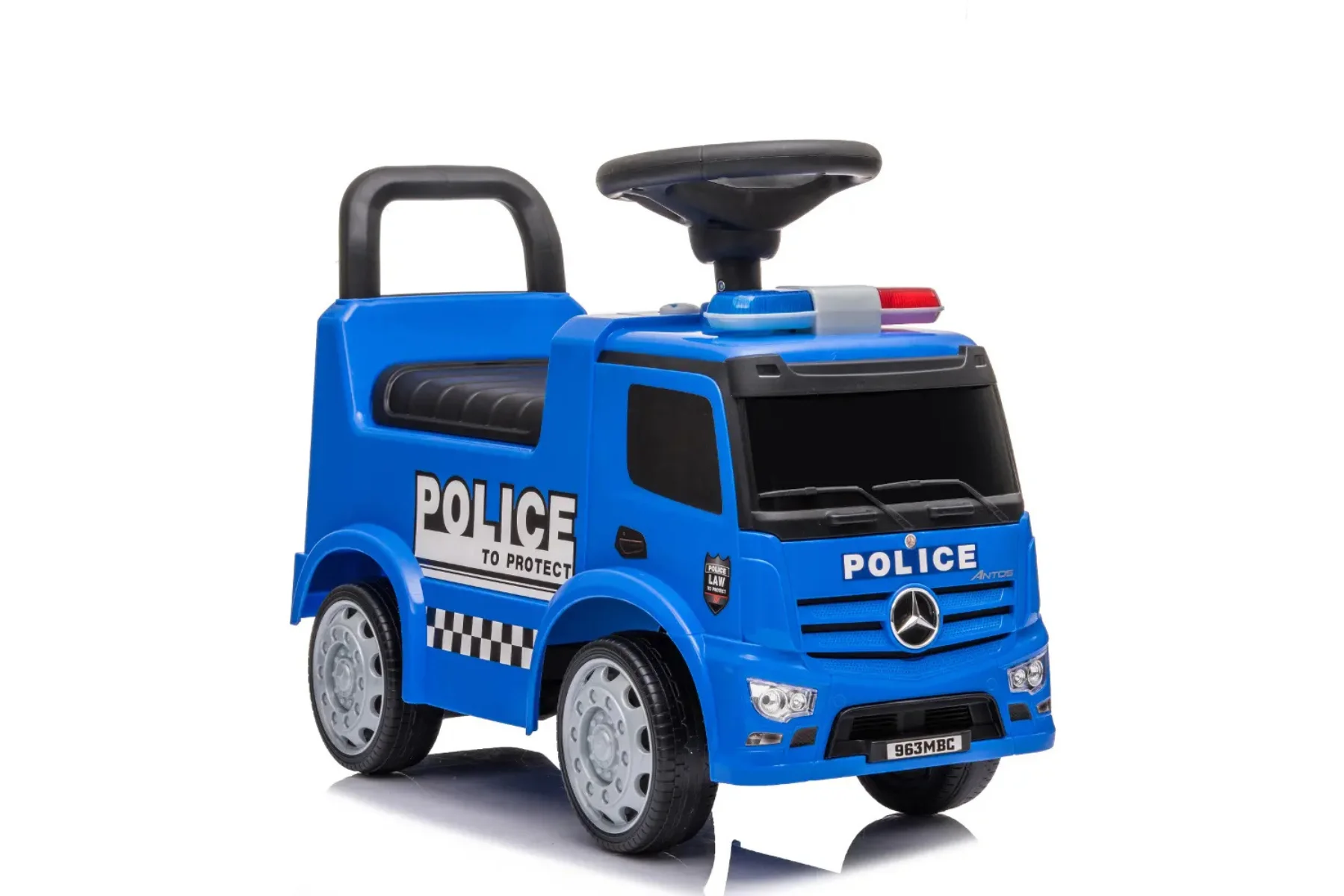 Detské odrážadlo Buddy Toys Mercedes Polícia BPC 5325 jednoducha montaz