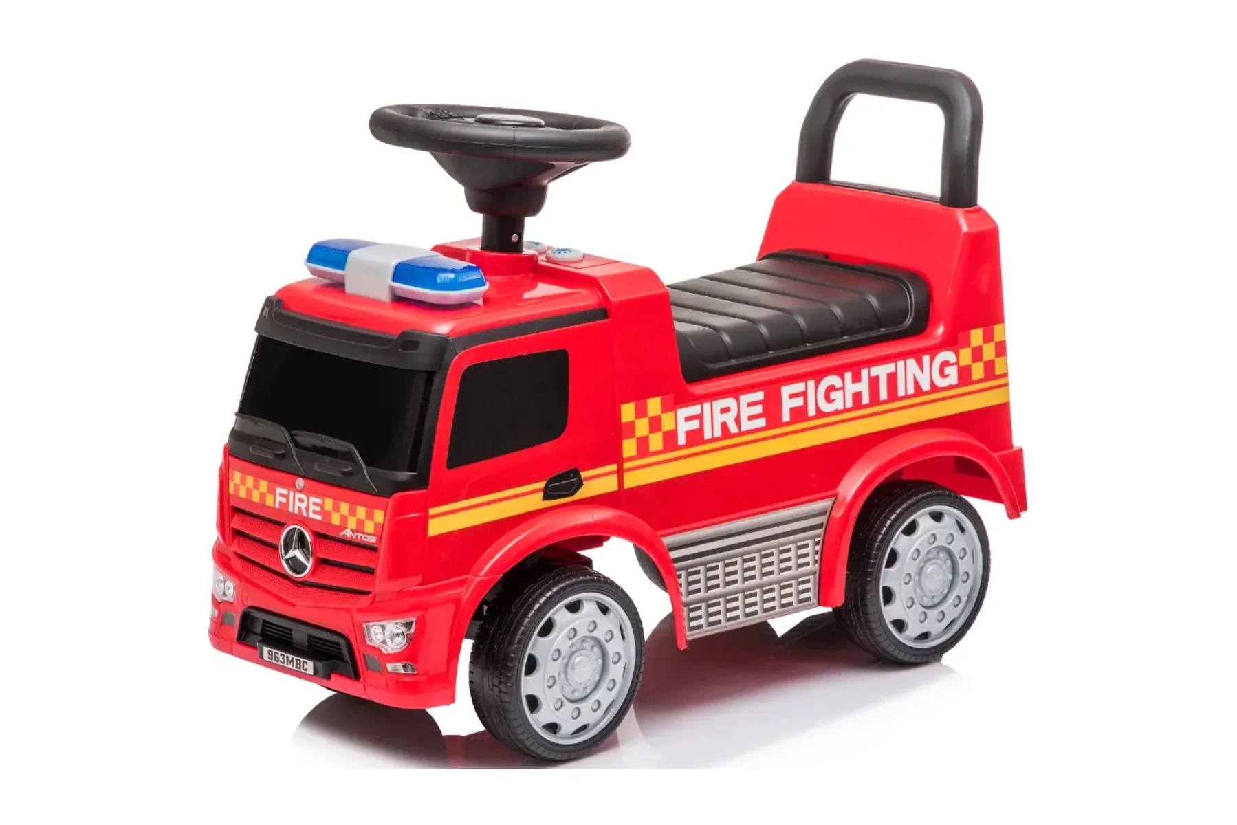 Detsk&eacute; odr&aacute;žadlo Buddy Toys Mercedes Hasiči BPC 5321 zvukove efekty