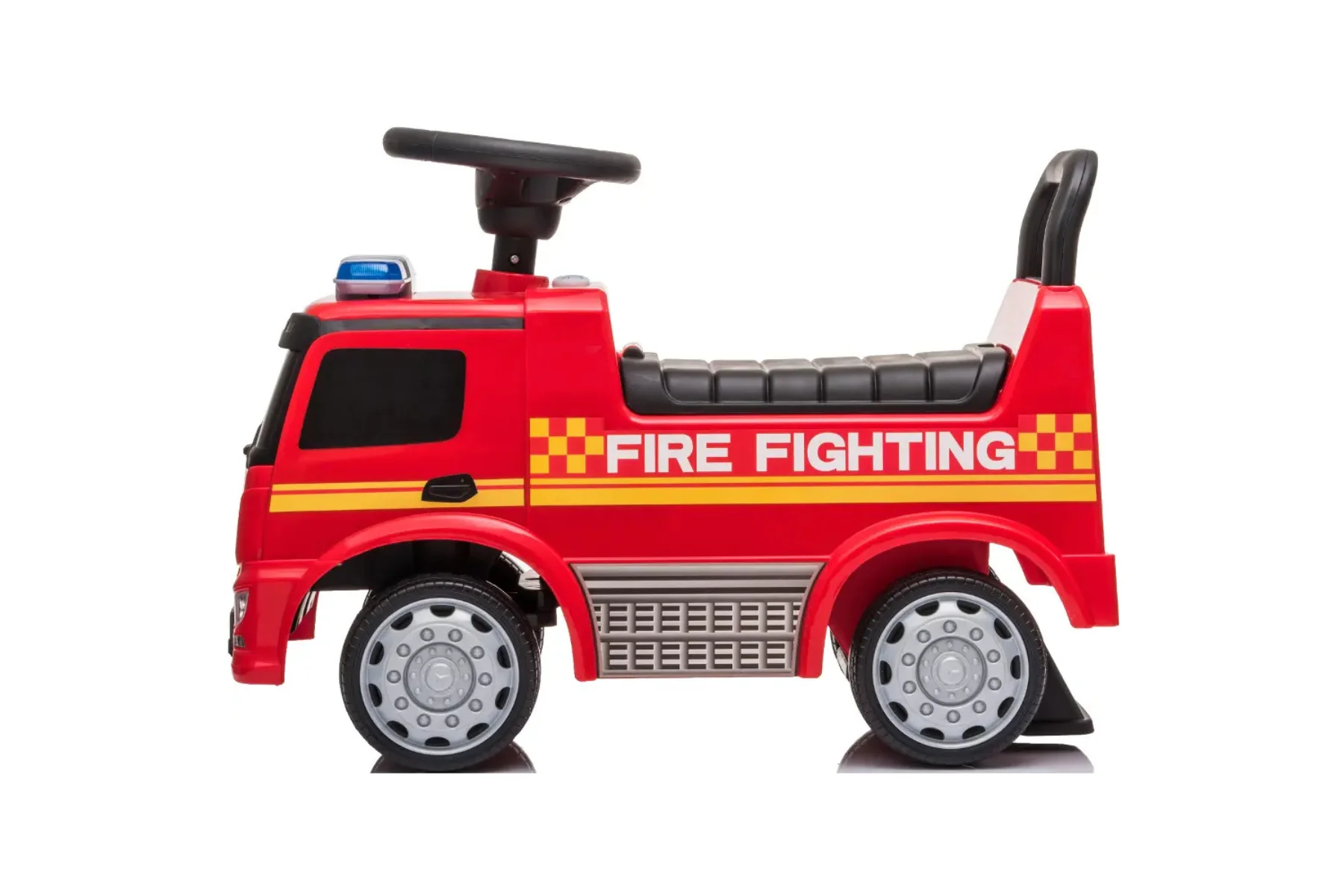 Detsk&eacute; odr&aacute;žadlo Buddy Toys Mercedes Hasiči BPC 5321 ulozny priestor odolnost