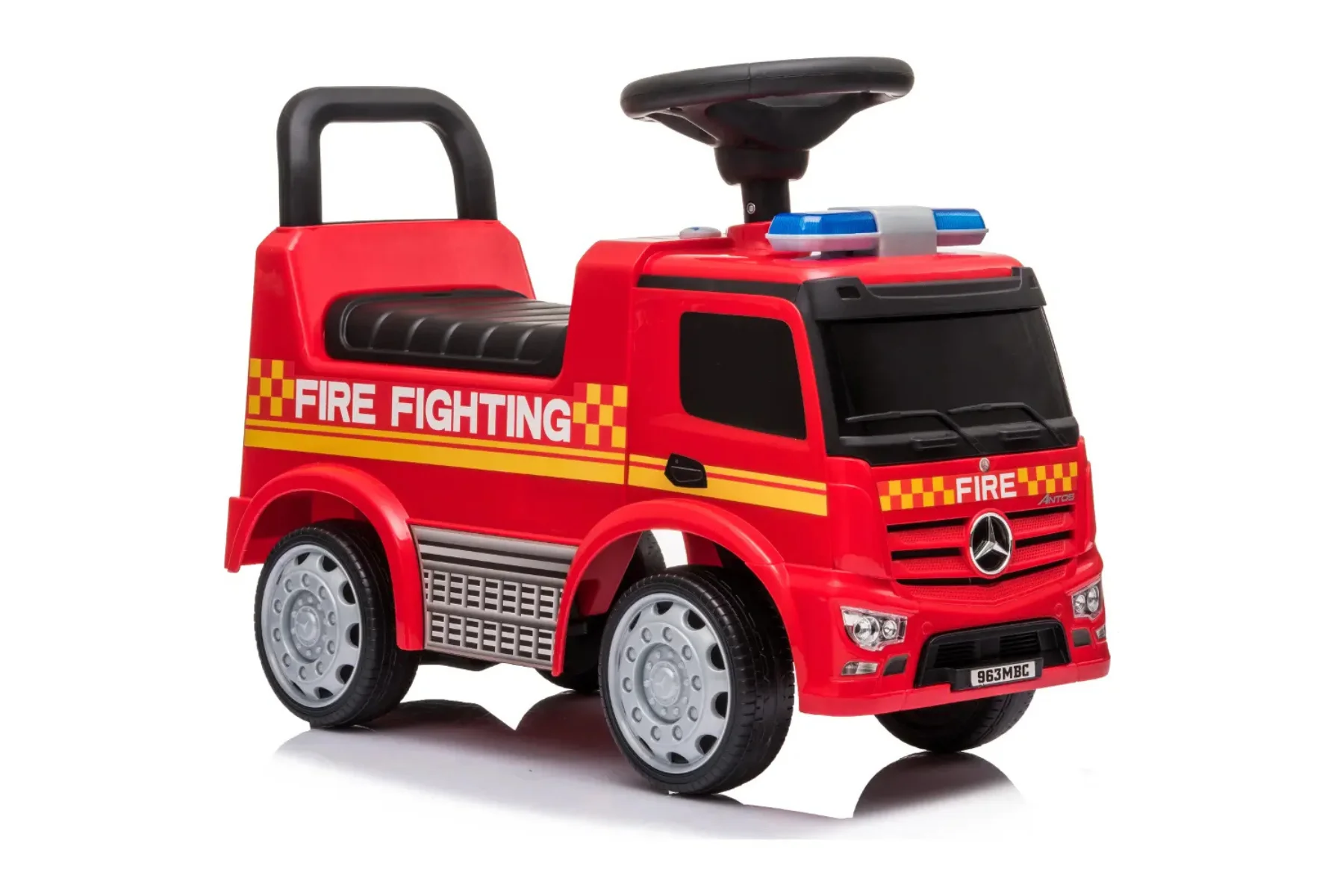 Detsk&eacute; odr&aacute;žadlo Buddy Toys Mercedes Hasiči BPC 5321 jednoducha montaz