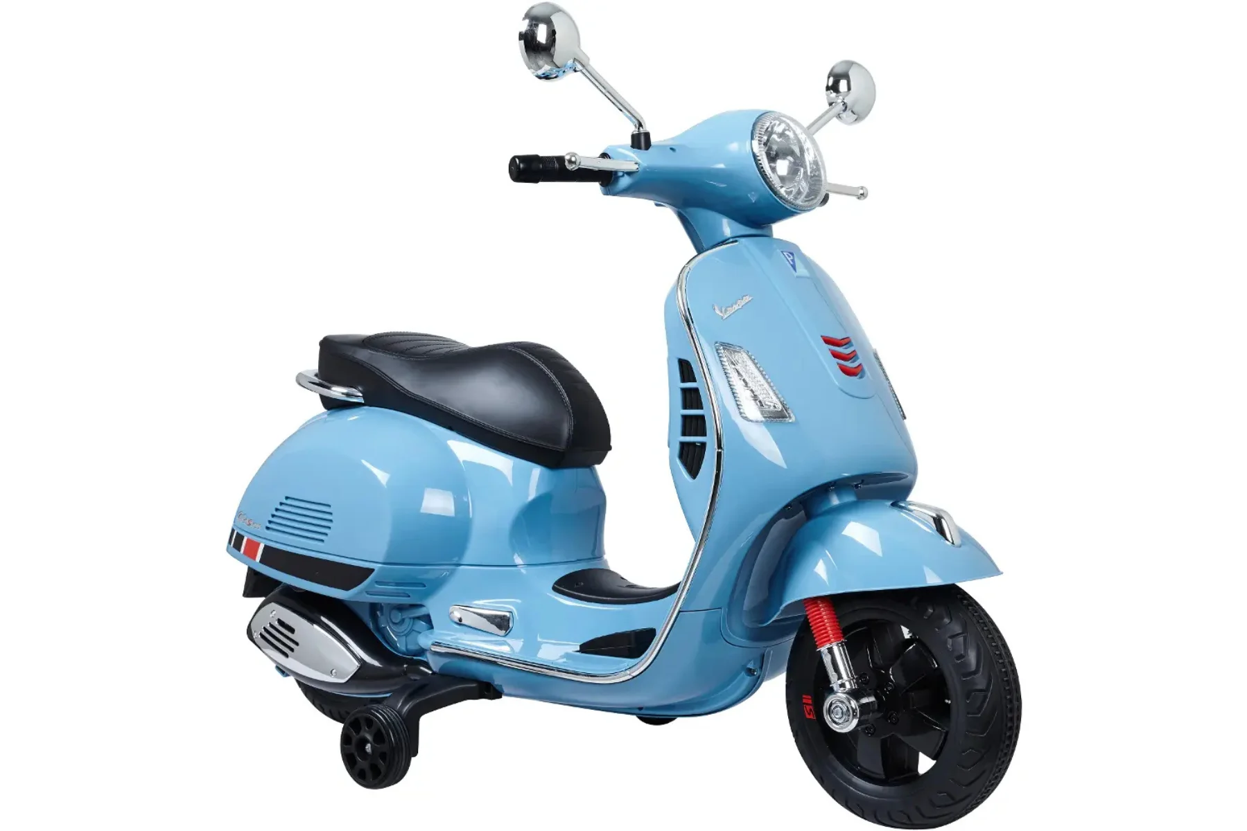 Detská elektrická motorka Buddy Toys Vespa GTS dizajn funkcnost