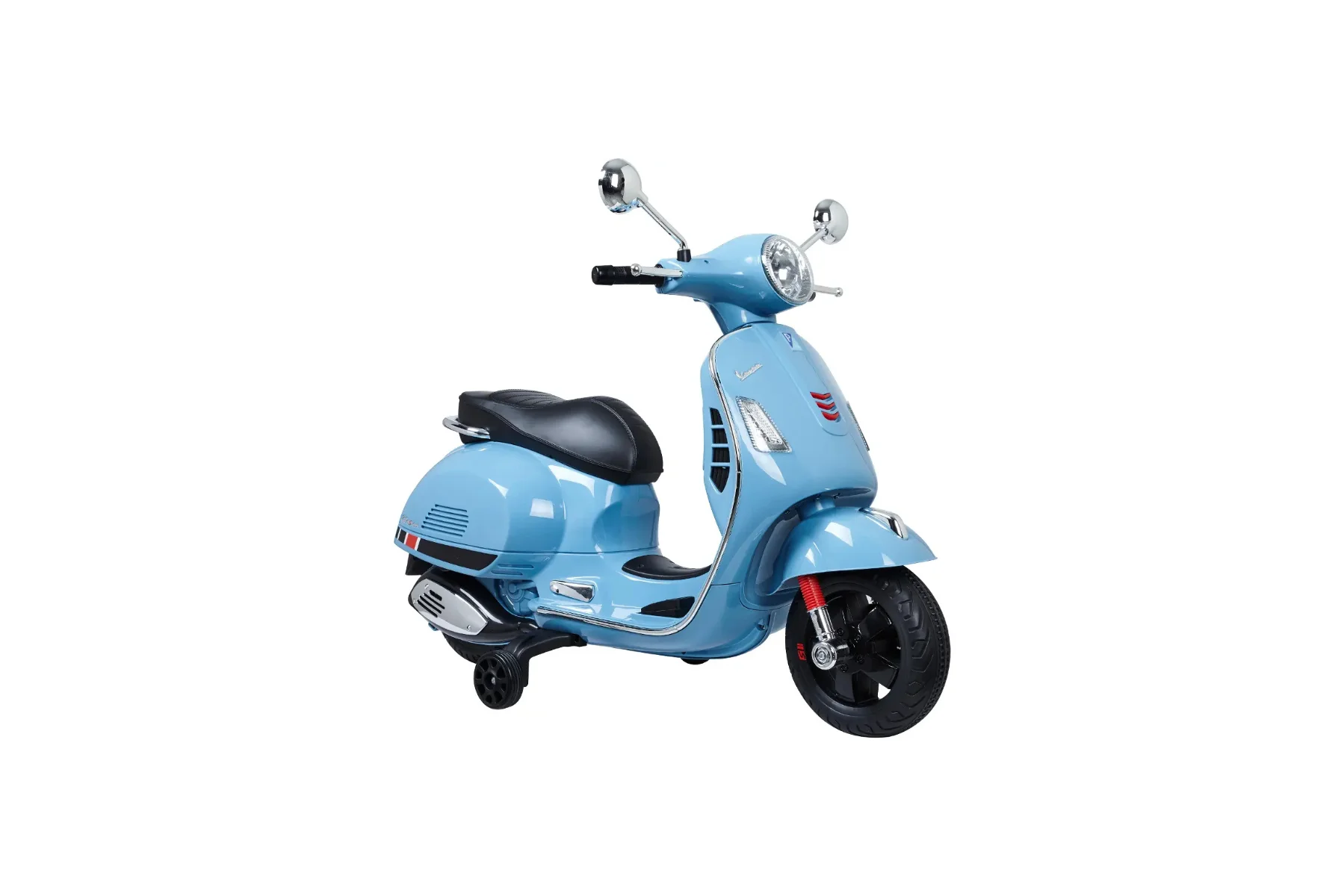 Detská elektrická motorka Buddy Toys Vespa GTS zábava a jednoduchá montáž