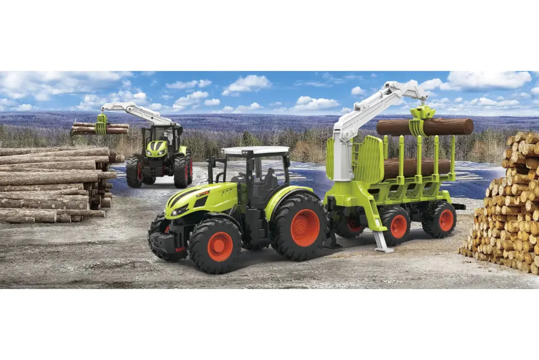 Buddy Toys RC Traktor ťažobný BRC 24.512 technologia 2,4 GHz