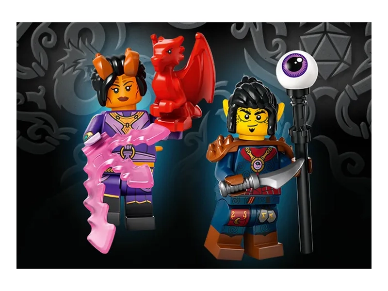 LEGO Minifigures Dungeons & Dragons.