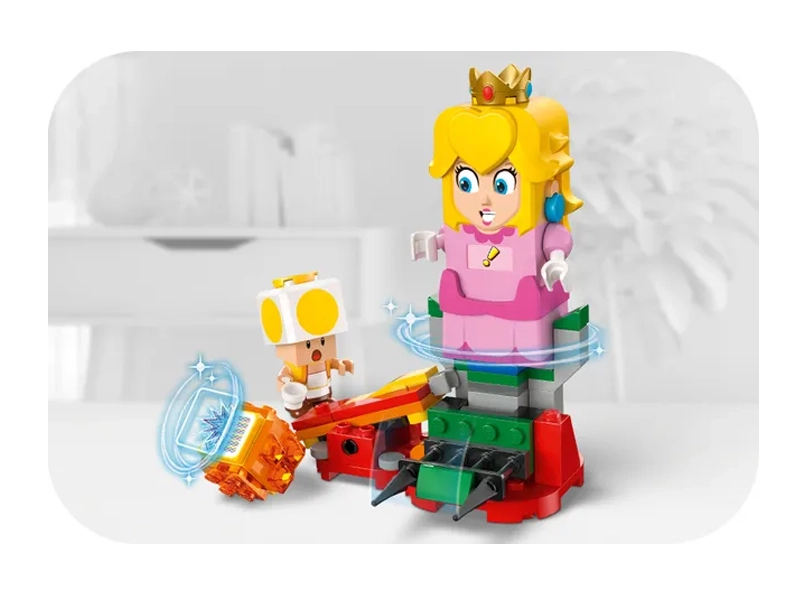 LEGO Peach.