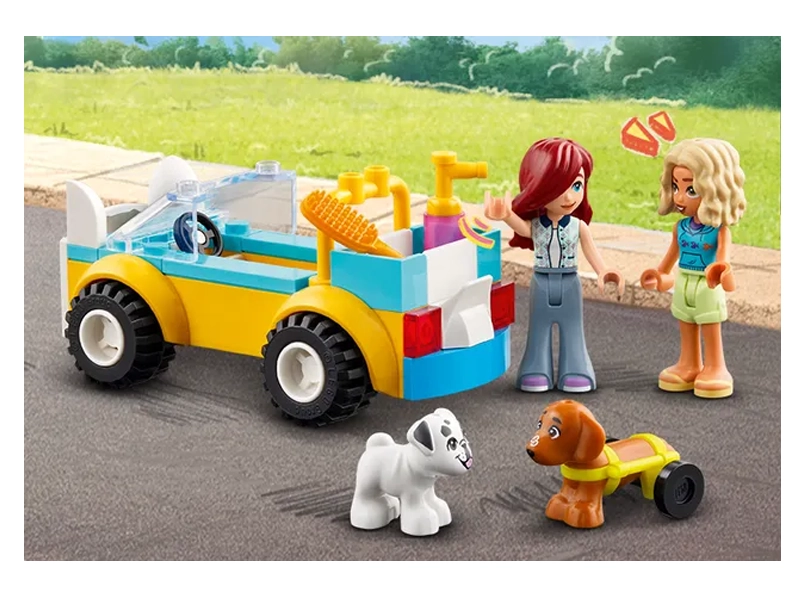 LEGO Pojazdný psí salón.