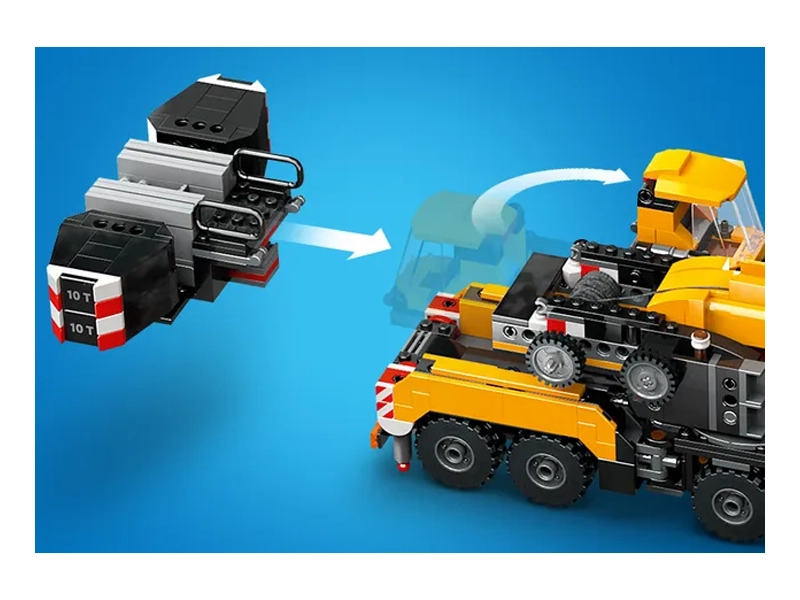 LEGO 60409 Žltý žeriav.