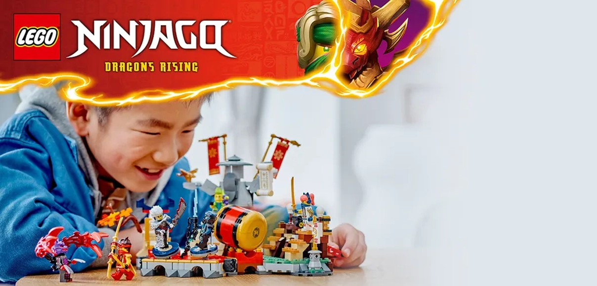 HERO LEGO NINJAGO Turnajová bojová aréna.