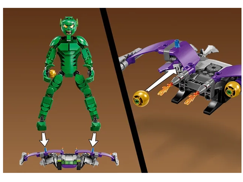LEGO 76284 Marvel Zelený Goblin.