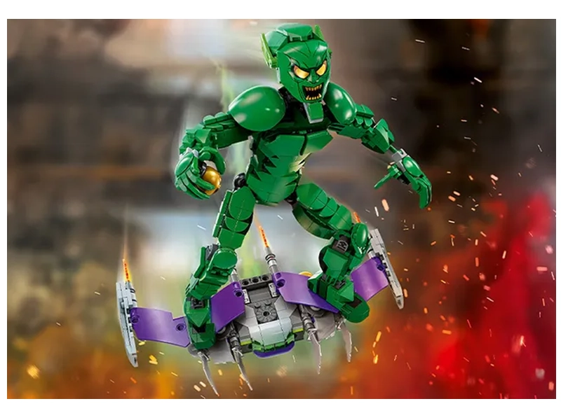 Stavebnica LEGO 76284 Marvel Zelený Goblin.