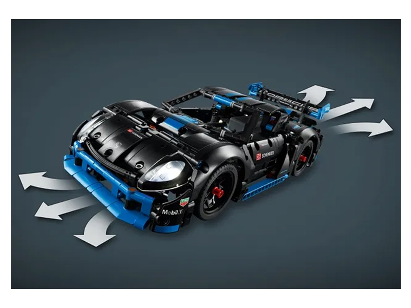 LEGO 42176 Pretekárske auto Porsche GT4 e-Performance.