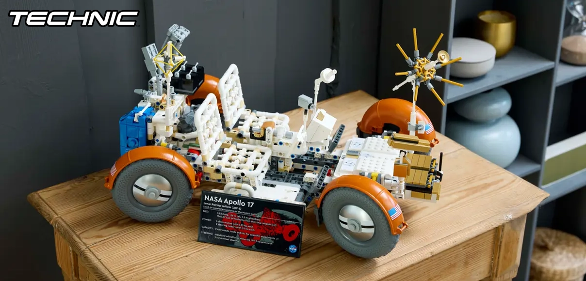 HERO LEGO 42182 Technic Lunárne prieskumné vozidlo NASA Apollo - LRV.