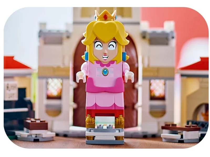 LEGO Princess Peach.