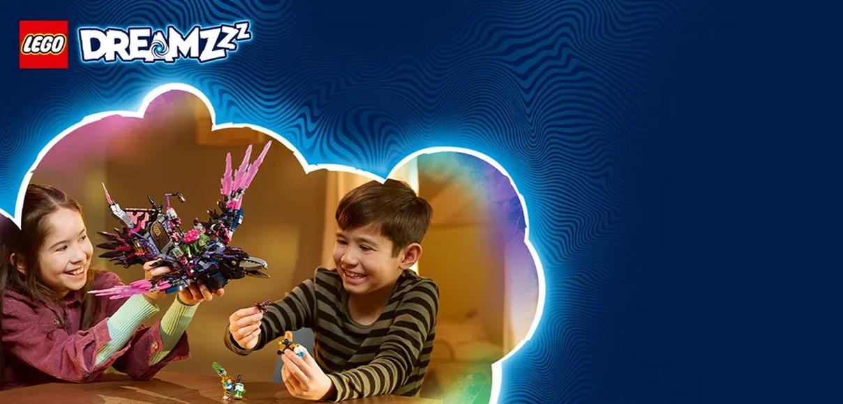 HERO LEGO 71478 DREAMZzz Nikdyčarodejnica a jej Polnočný havran.