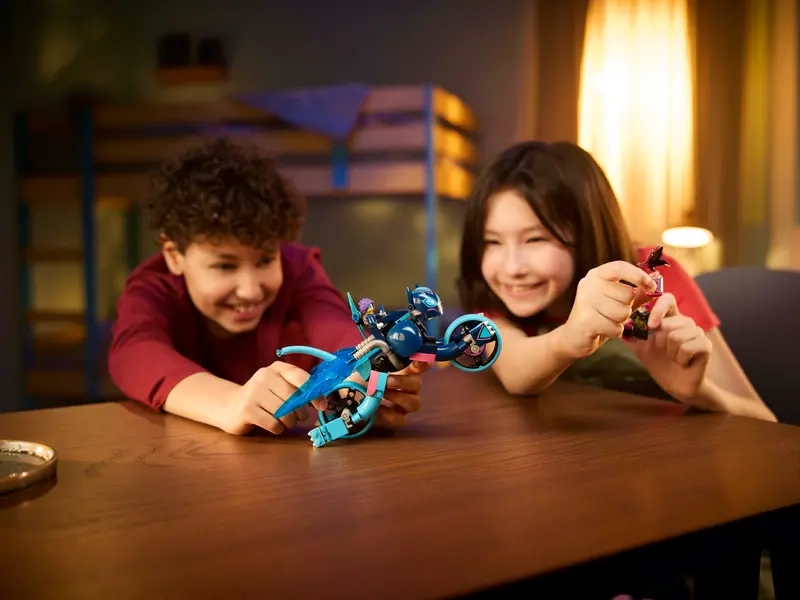 Stavebnica LEGO 71479 DREAMZzz Zoey a jej mačacia motorka.