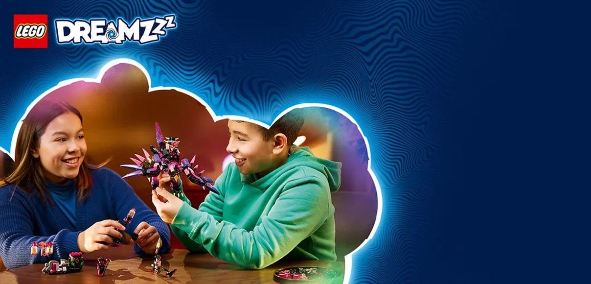 HERO LEGO Dreamzzz 71483 Nikdyčarodejnica a jej stvorenia z nočnej mory.