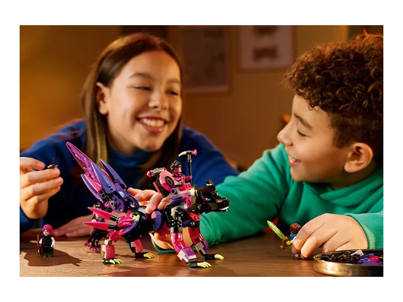 Stavebnica LEGO Dreamzzz 71483 Nikdyčarodejnica a jej stvorenia z nočnej mory.