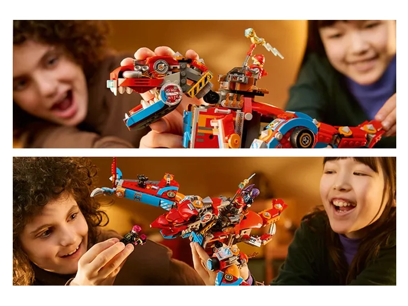 LEGO 71484 2 spôsoby stavania.