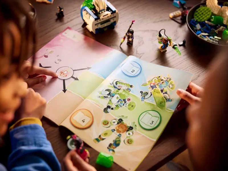 LEGO DREAMZzz Mateo a rytiersky bojový robot Z-Blob.