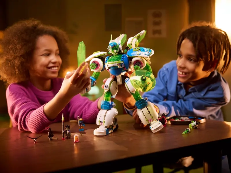 Stavebnica LEGO DREAMZzz 71485 Mateo a rytiersky bojový robot Z-Blob.