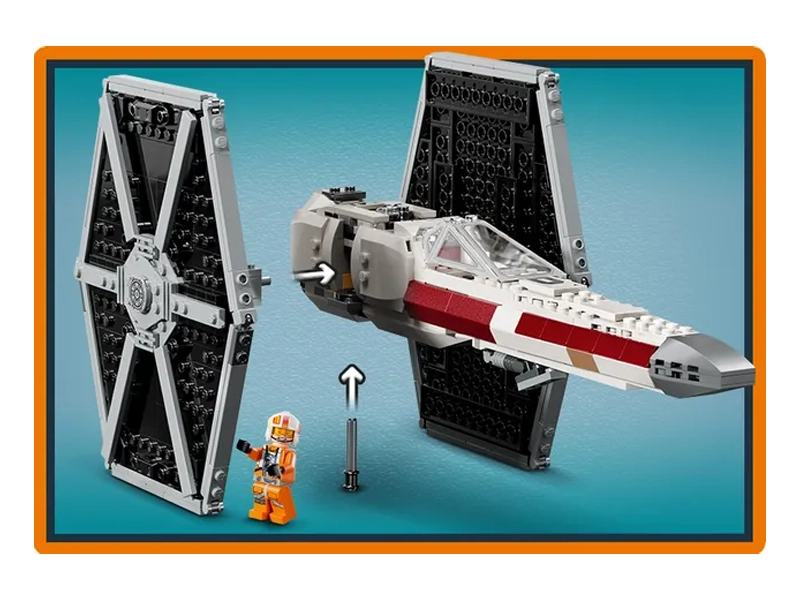 LEGO Tie-wing.