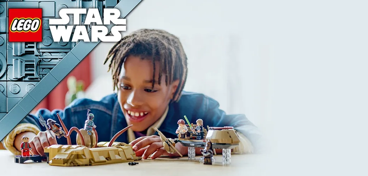 HERO LEGO 75396 STAR WARS Púštny skif a Sarlaccova jama.