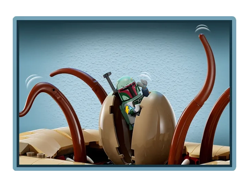 LEGO Púštny skif a Sarlaccova jama.