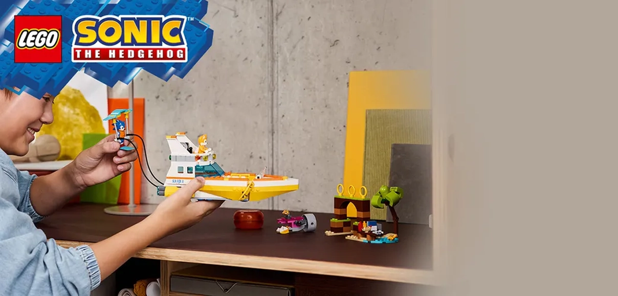 HERO LEGO 76997 Sonic the Hedgehog Tailsov dobrodružný čln.