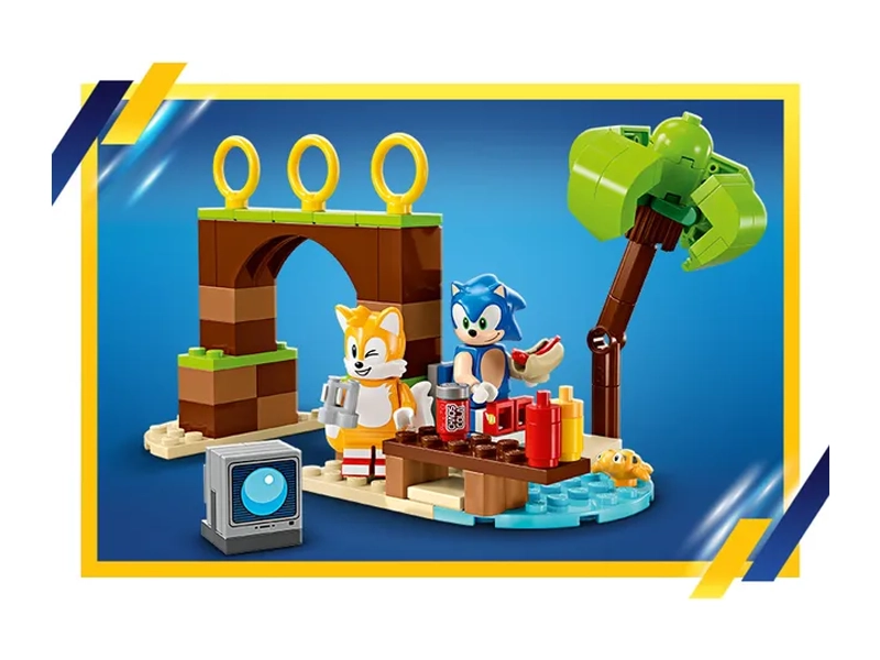 Stavebnica LEGO 76997 Sonic the Hedgehog Tailsov dobrodružný čln.