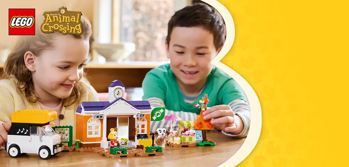 HERO LEGO Animal Crossing 77052 K.K. a koncert na námestí.