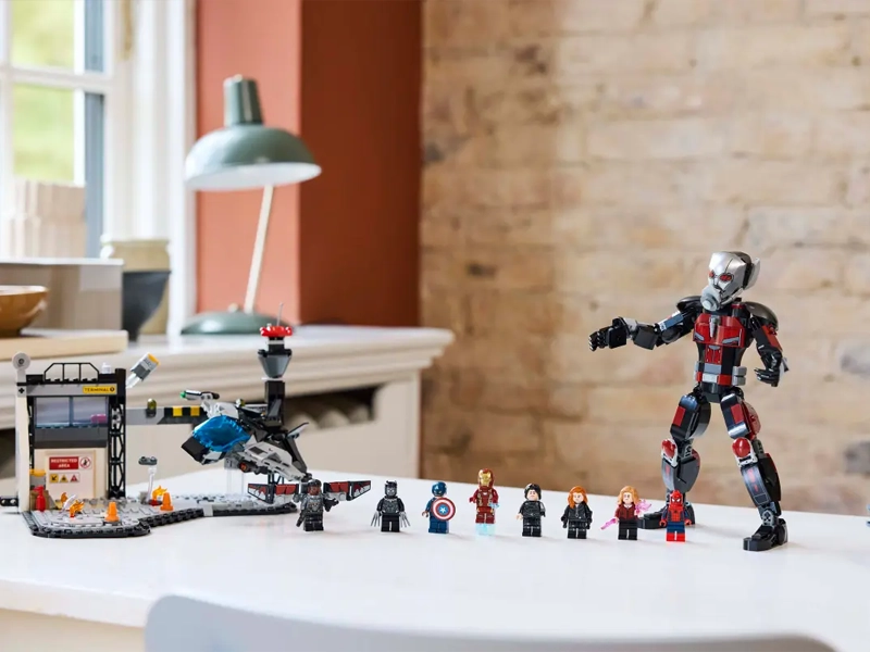 LEGO® Marvel 76314 Akčná bitka – Captain America: Občianska vojna