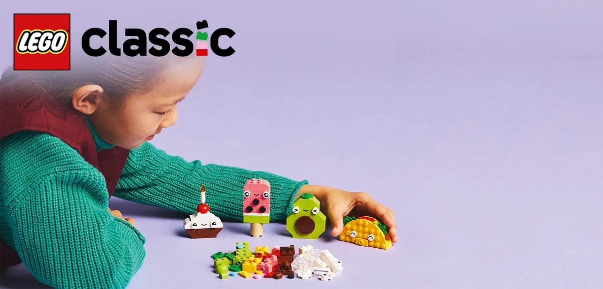 HERO LEGO CLASSIC 11039 kreatívne jedlo.