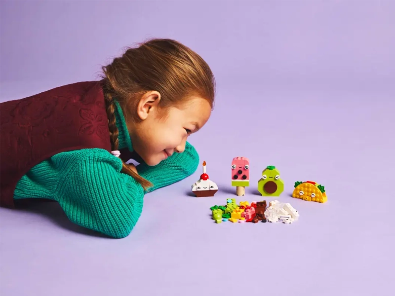 LEGO CLASSIC kreatívne jedlo.