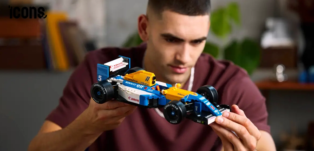 HERO LEGO 10353 Icons Williams Racing FW14B a Nigel Mansell.