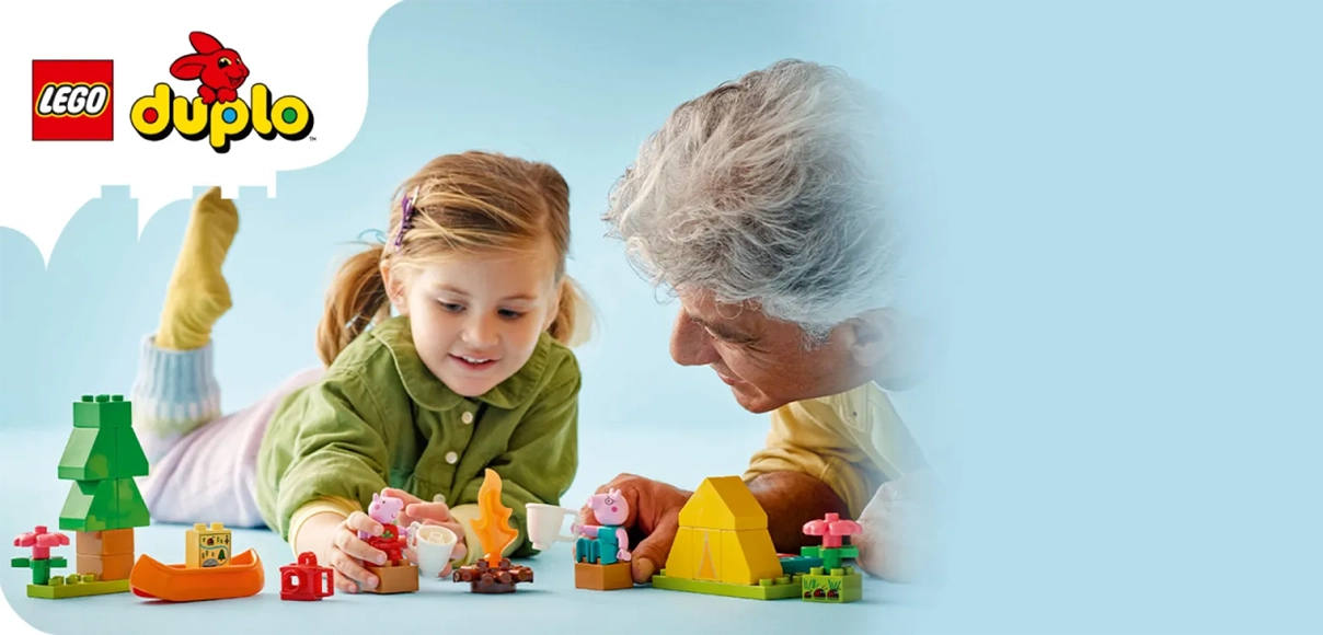 HERO LEGO DUPLO 10452 Prasiatko Peppa Kempovačka.