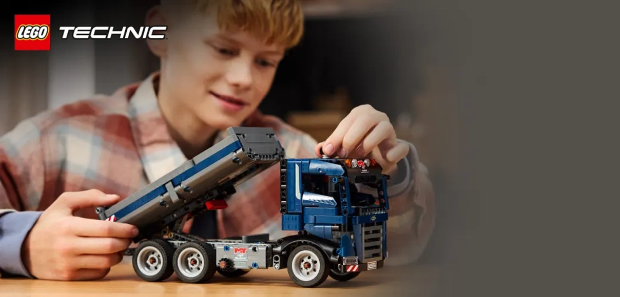 HERO LEGO 42203 Technic Vyklápací nákladiak.