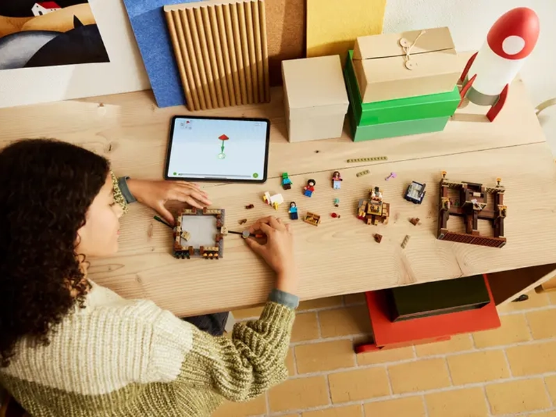 Stavebnica LEGO Minecraft 21272 Boxerský ring v Lesnom kaštieli.