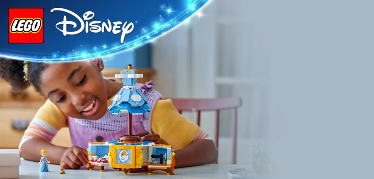 HERO LEGO 43266 Disney Princess Popoluškine šaty.