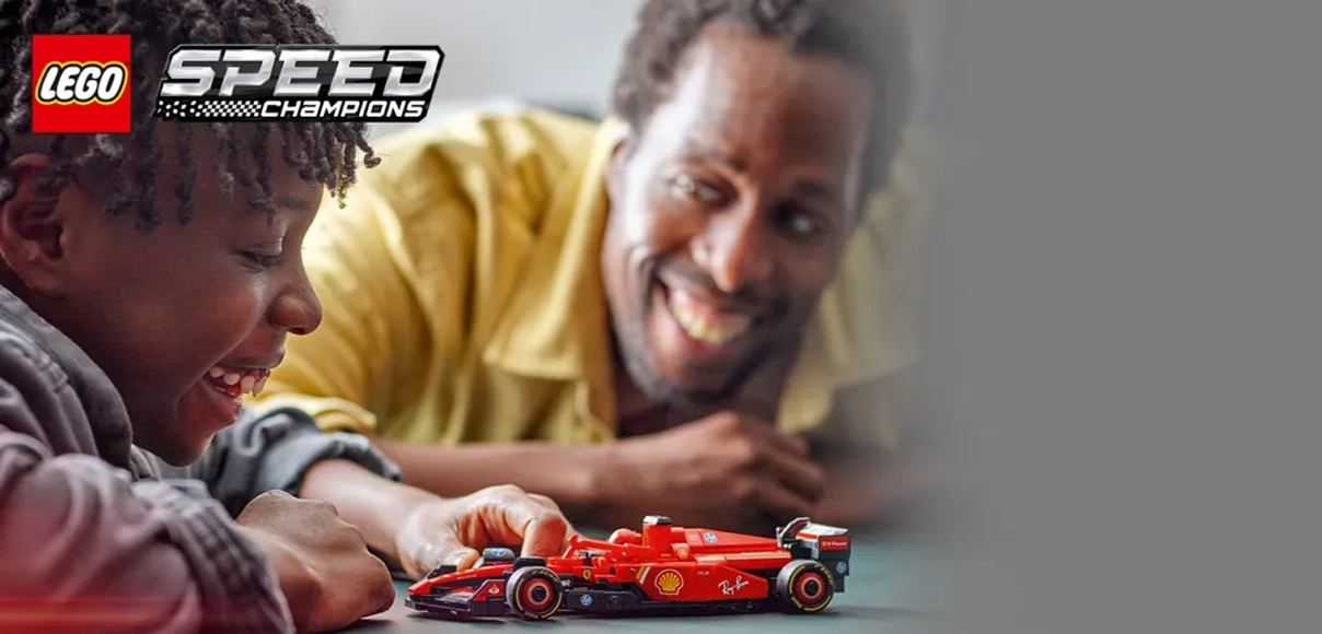 HERO LEGO 77242 Speed Champions Pretekárske auto Ferrari SF-24 F1.