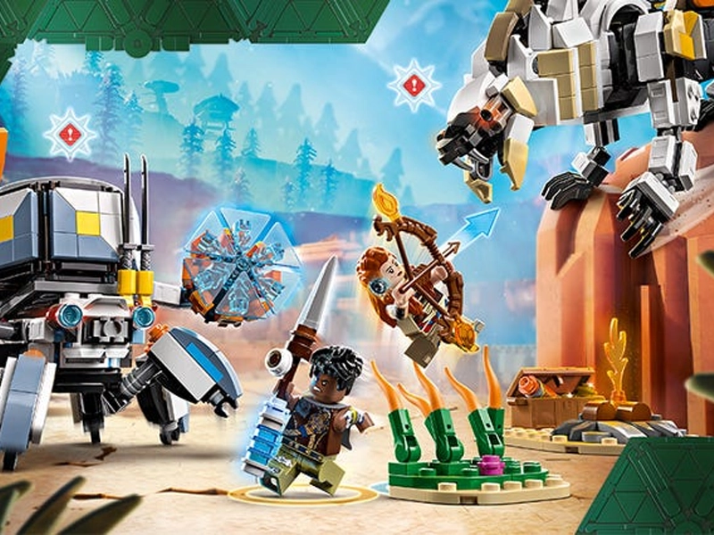 Stavebnica LEGO 77037 Horizon Aloy a Varl vs. Shell-Walker a Sawtooth.