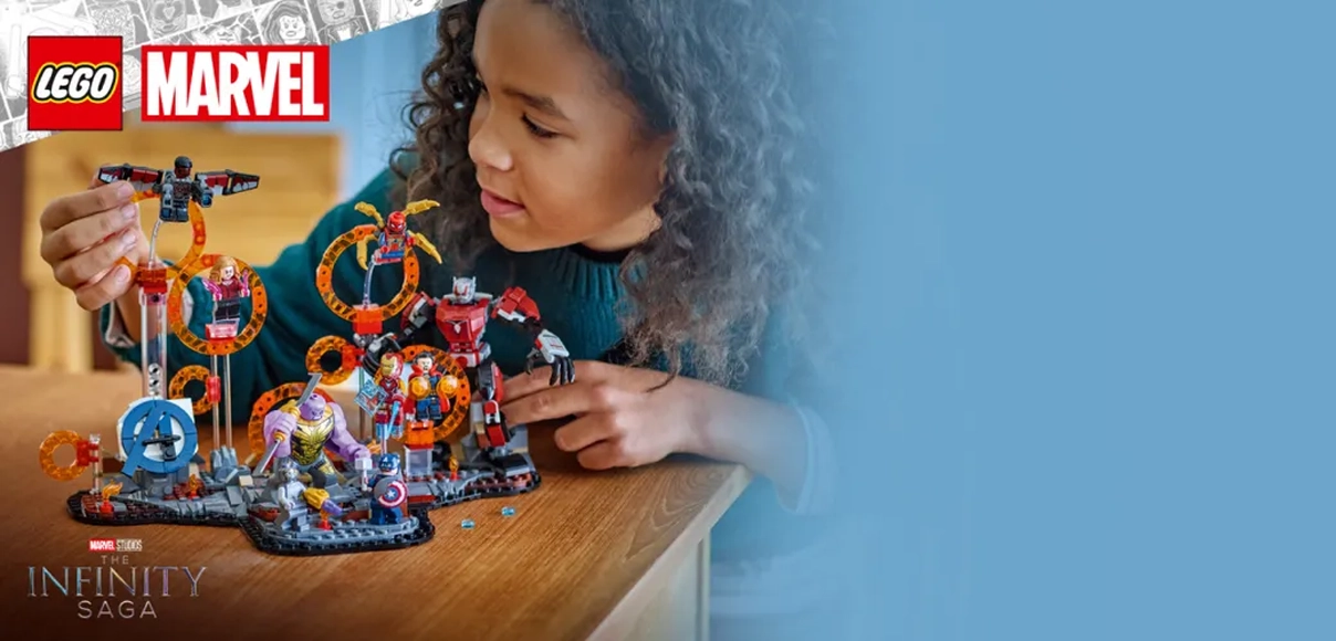 HERO LEGO 76323 Marvel Avengers: Endgame Posledná bitka.