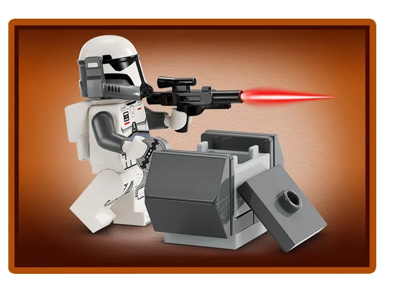 LEGO STAR WARS 75373 Bojový balíček prepadnutia na Mandalore.