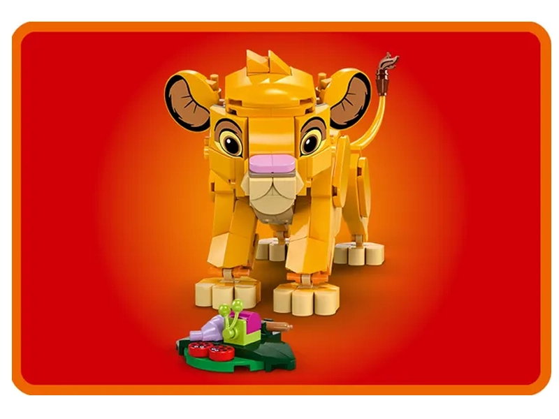 LEGO DISNEY Leví kráľ Simba.